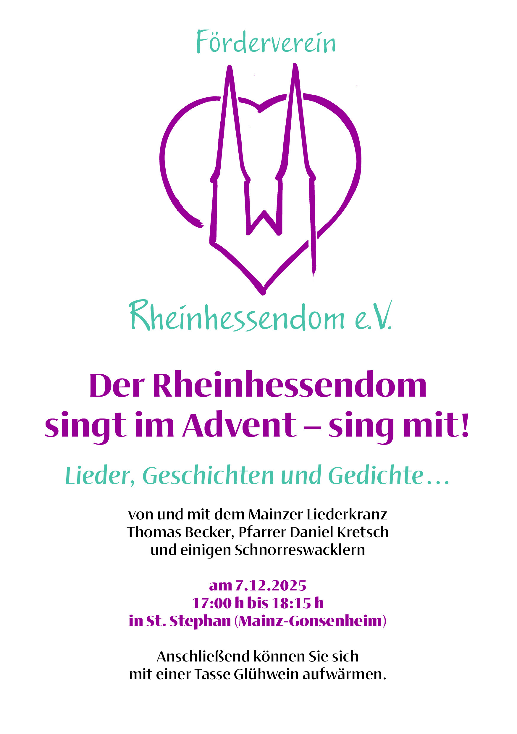Der Rheinhessendom singt im Advent